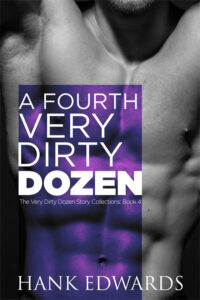 A Fourth Very Dirty Dozen book cover with the title in front of a man's bare torso